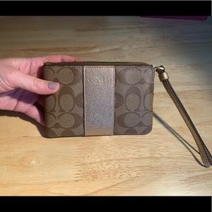 brand new COACH wristlet